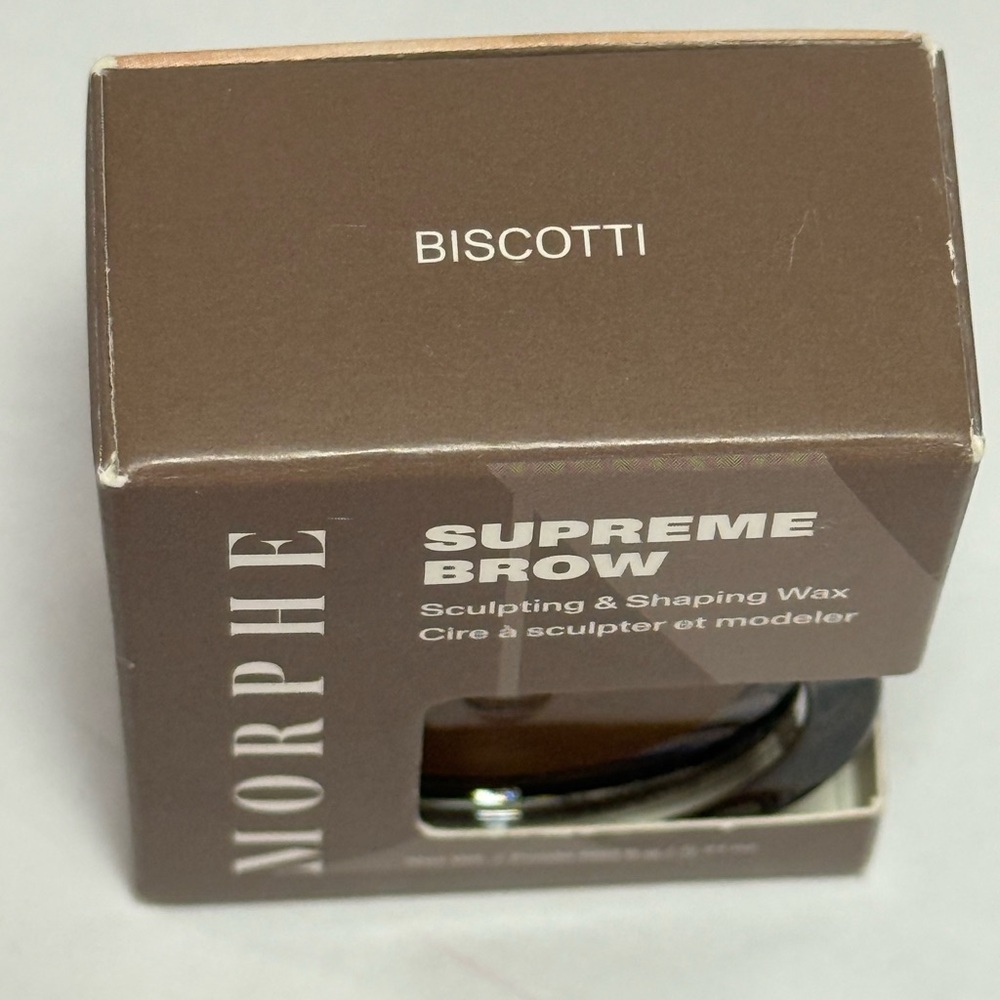 MORPHE BISCOTTI Supreme Brow sculpting and shaping wax 6.2g NEW - Picture 3 of 7